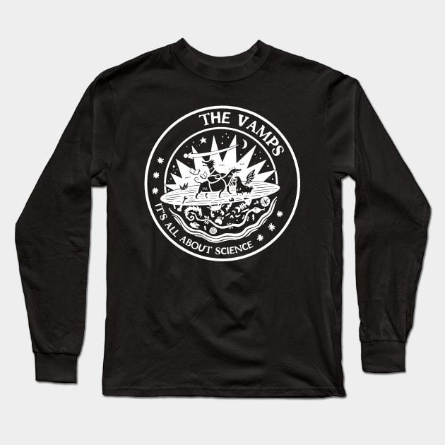 the vamps all about science Long Sleeve T-Shirt by cenceremet